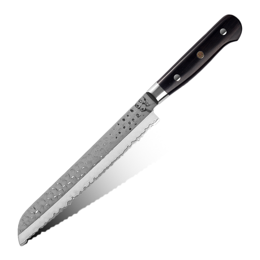 AMSZL Silver Scale Series - 8 inch Bread Knife, B9-C5