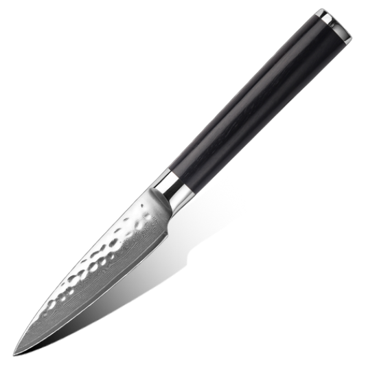 AMSZL 3.5 inch Hammered Damascus Paring Knife DM-GS07-7