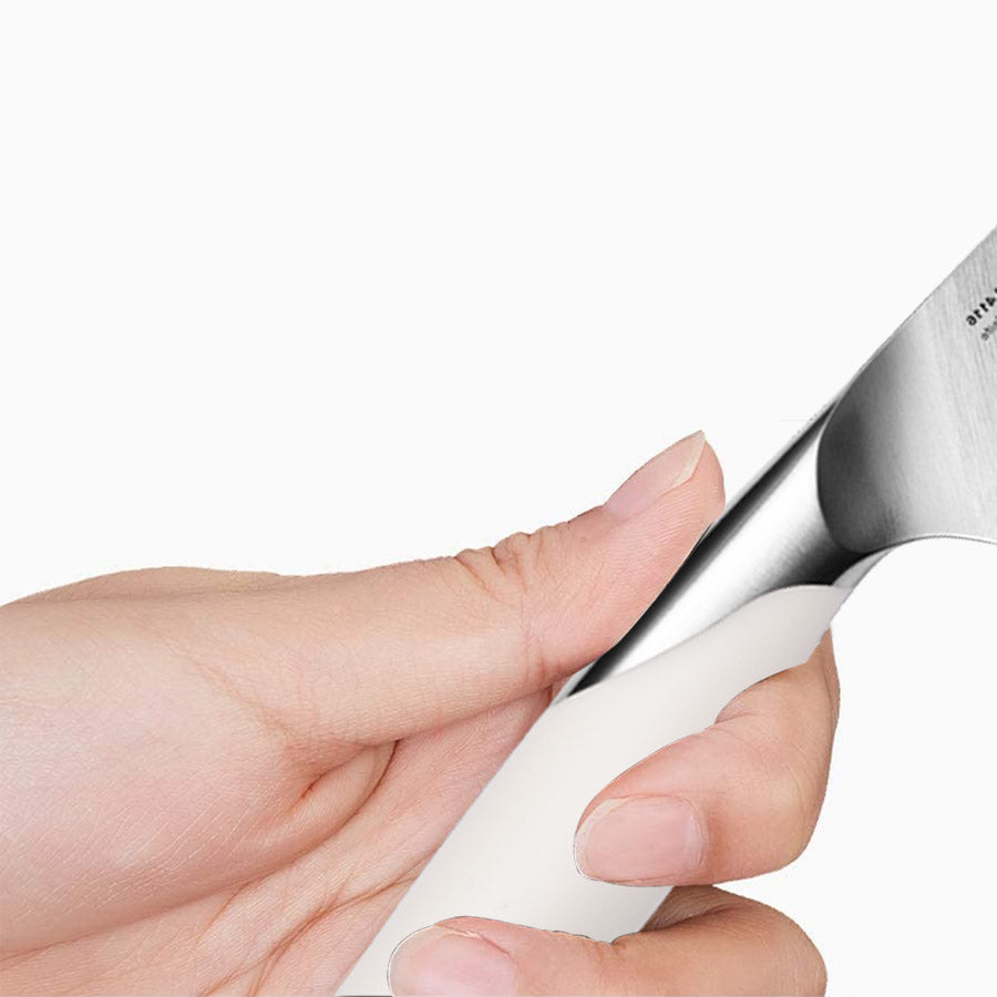 AMSZL Serrated Steak Knives Set of 4, DG-HT012-4PC