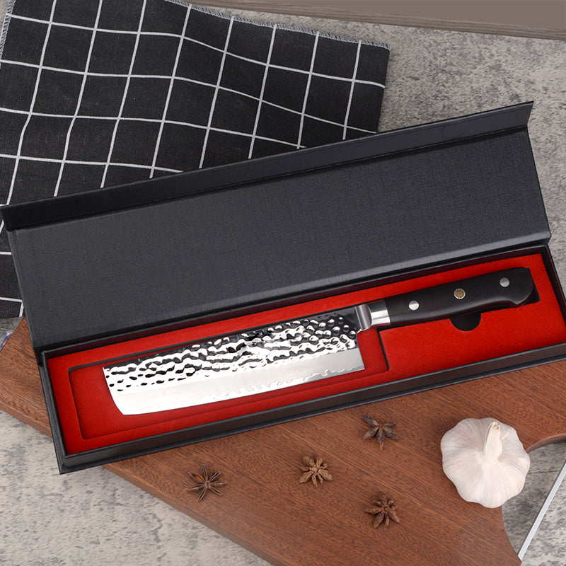 AMSZL Silver Scale Series - 6.8 inch Nakiri Knife, B9-C2