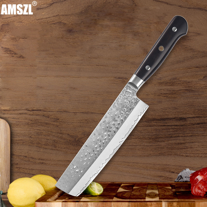 AMSZL Silver Scale Series - 6.8 inch Nakiri Knife, B9-C2