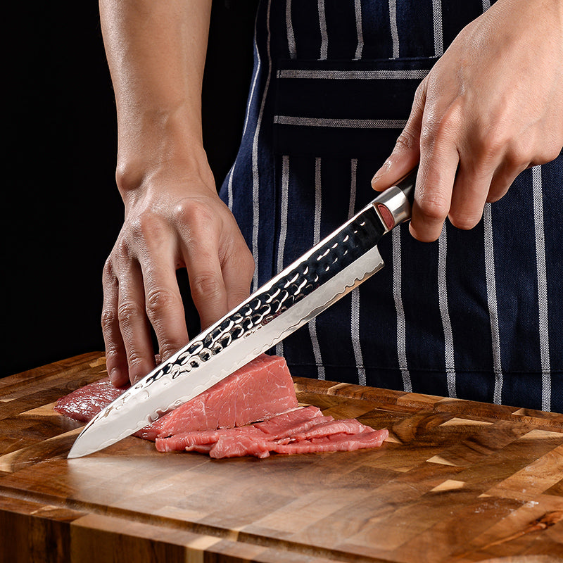 AMSZL Silver Scale Series - 8 inch Carving Knife, B9-C6