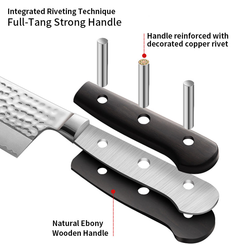 AMSZL Silver Scale Series - 6 inch Utility Knife, B9-C8