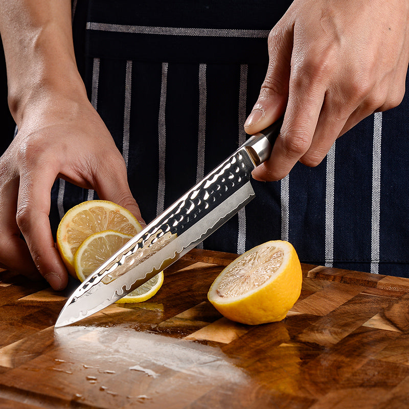 AMSZL Silver Scale Series - 6 inch Utility Knife, B9-C8