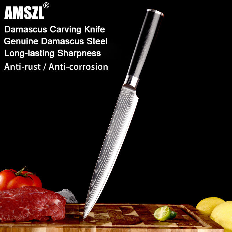 Boamlona 8 inch Damascus Carving Knife DM-GS006