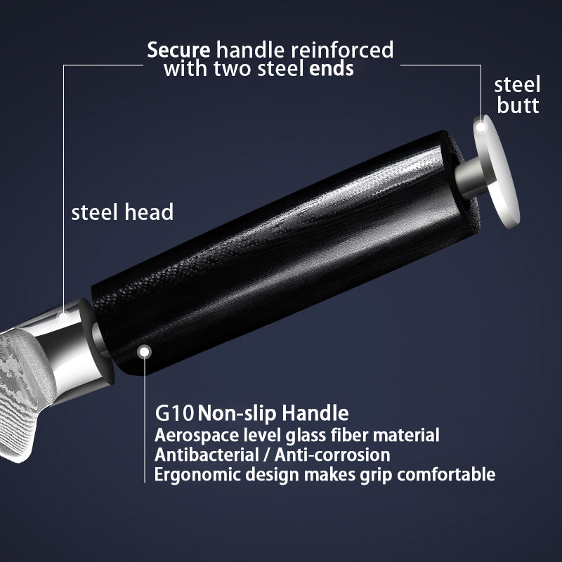 Boamlona 5.6 inch Damasucs Boning Knife DM-GS009