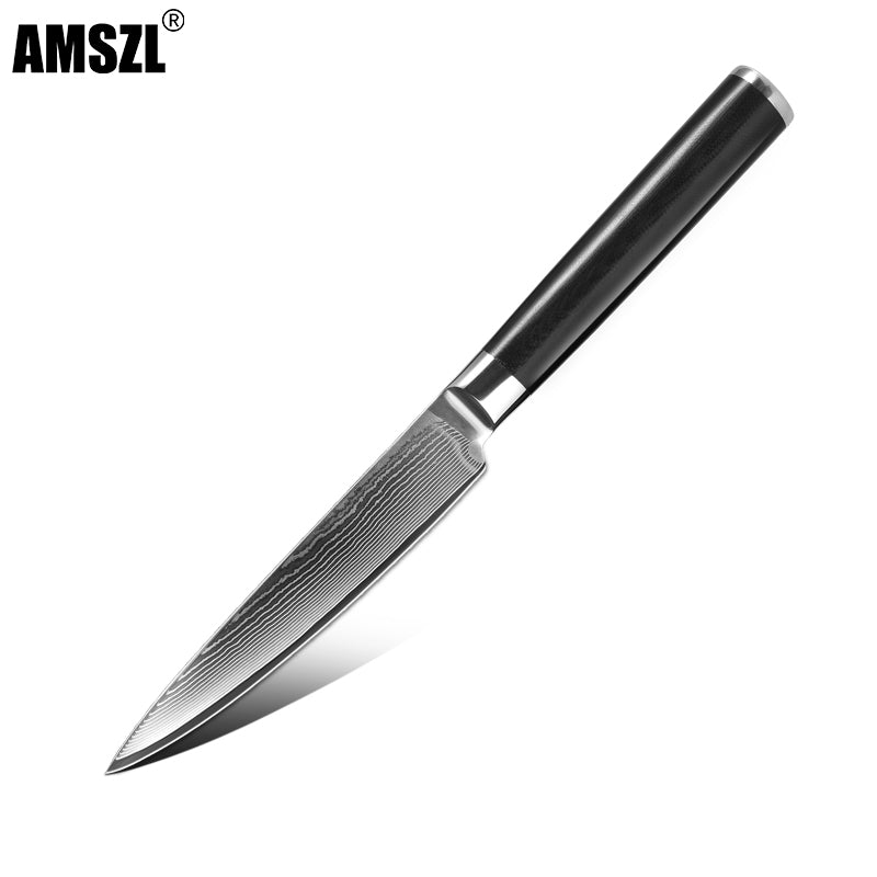 Boamlona 5 inch Damascus Utility Knife DM-GS008