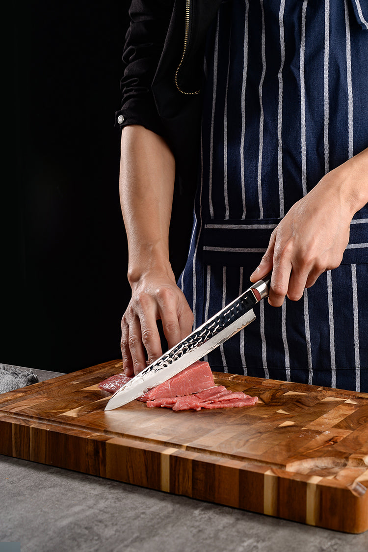 AMSZL Silver Scale Series - 8 inch Carving Knife, B9-C6