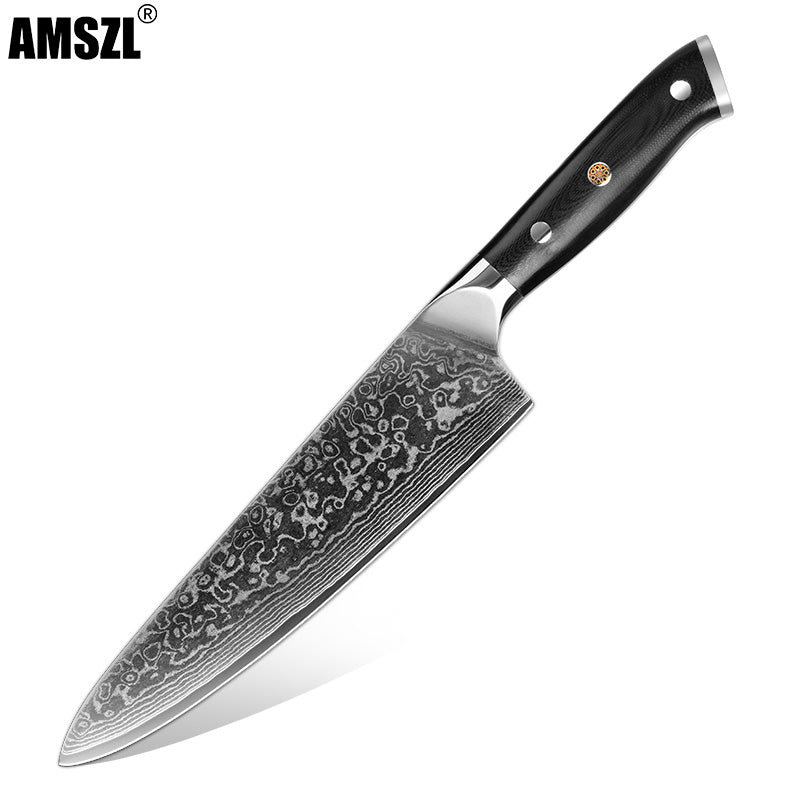 AMSZL 8 inch Damascus Chef Knife DM-GS003-1