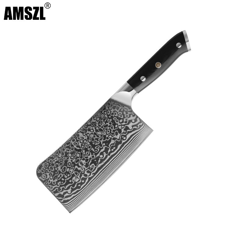 AMSZL 6.5 inch Damascus Chopping Cleaver DM-GS013-1