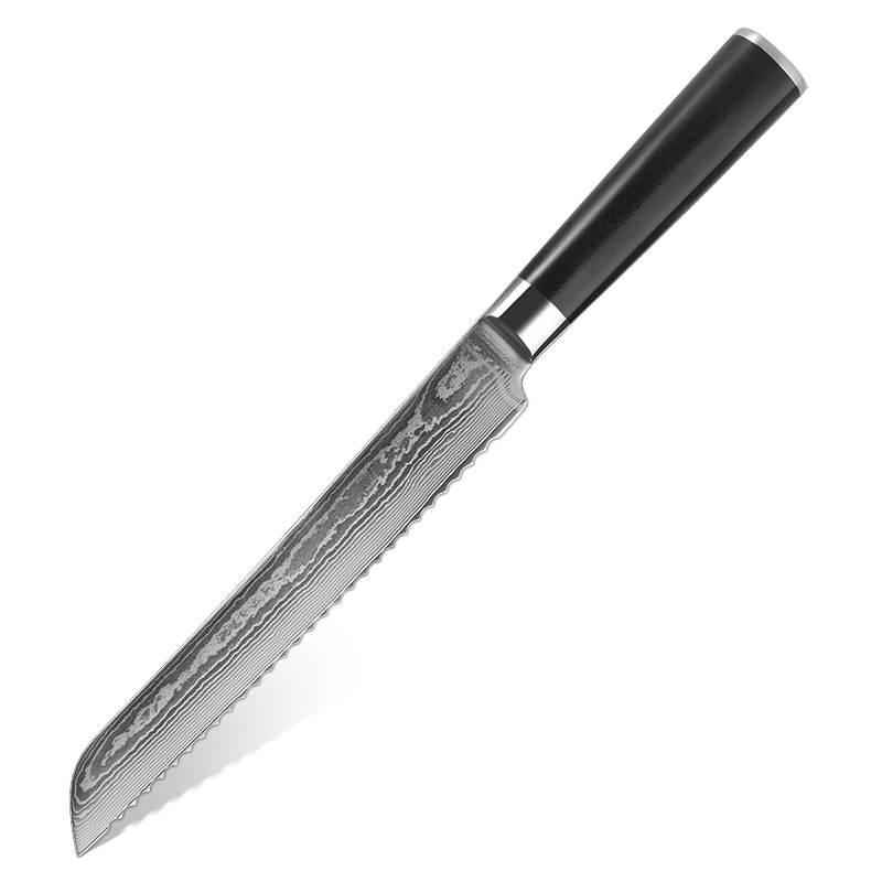 Boamlona 8 inch Damascus Bread Knife DM-GS005