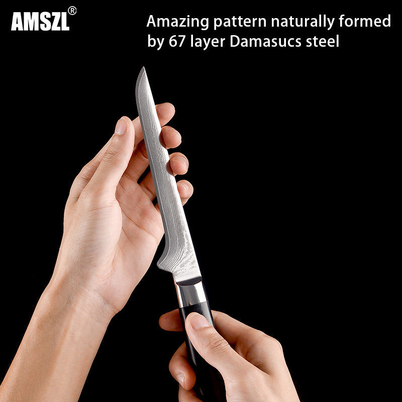 Boamlona 5.6 inch Damasucs Boning Knife DM-GS009